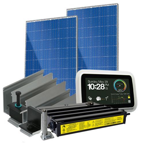 10240 Watt (10kW) Solar Microinverter Kit (Poly Panels)