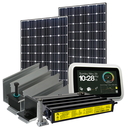 10260 Watt (10kW) Solar Microinverter Kit (Mono Panels)