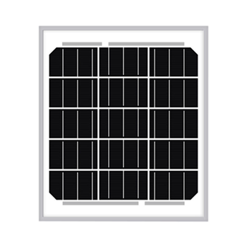 Solarland SLP U Series SLP005S-06U-02A 5Watt 15 Cells 6VDC Monocrystalline 18mm Silver Frame Solar Panel