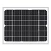 Solarland SLP U Series SLP010S-12U-202A 10Watt 30 Cells 12VDC Monocrystalline 30mm Silver Frame Solar Panel