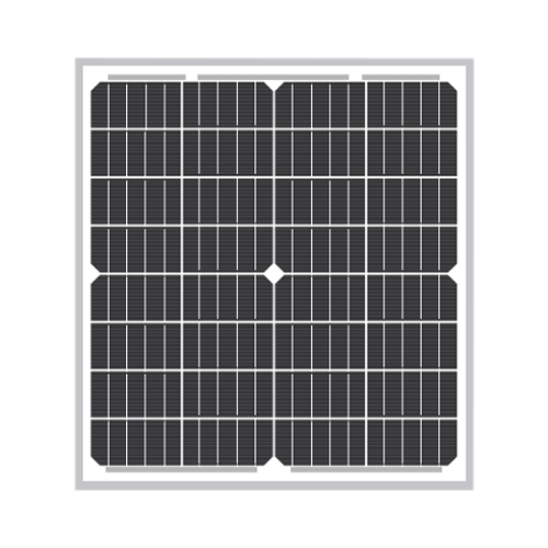 Solarland SLP U Series SLP020S-12U 20Watt 32 Cells 12VDC Monocrystalline 30mm Silver Frame Solar Panel