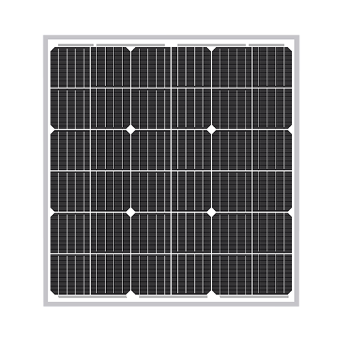 Solarland SLP U Series SLP050S-12U-10B 50Watt 36 Cells 12VDC Monocrystalline 30mm Silver Frame Solar Panel