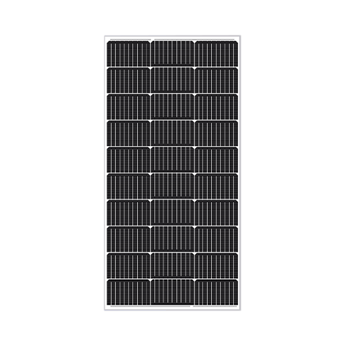 Solarland SLP U Series SLP100S-12U-02A 100Watt 30 Cells 12VDC Monocrystalline 30mm Silver Frame Solar Panel w/ MC4 Connectors