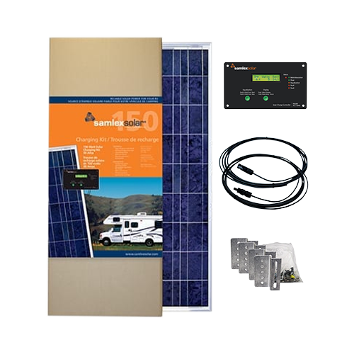 Samlex SRV-150-30A 150Watt Solar Charging Kit w/ 30A Charge Controller
