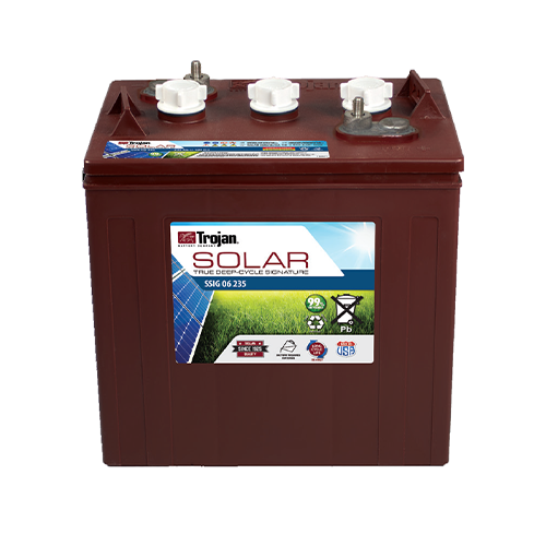 Trojan SSIG-06-235 235Ah 6VDC Solar Signature Deep-Cycle Flooded Battery