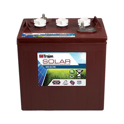 Trojan SSIG-06-290 290Ah 6VDC Solar Signature Deep-Cycle Flooded Battery