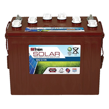 Trojan SSIG-12-170 170Ah 12VDC Solar Signature Deep-Cycle Flooded Battery