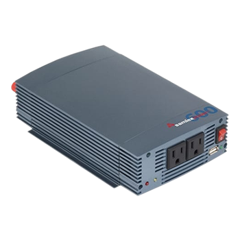 Samlex SSW Series SSW-600-12A 600Watt 12VDC 115VAC Pure Sine Wave Inverter w/ USB Charging Port