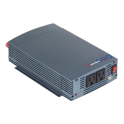 Samlex SSW Series SSW-600-12A 600Watt 12VDC 115VAC Pure Sine Wave Inverter w/ USB Charging Port