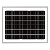 SLD Tech ST-10R-12 10Watt 30 Cells 12VDC Monocrystalline 30mm Silver Frame Solar Panel