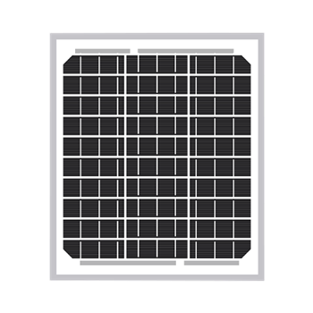 SLD Tech ST-5P-12 5Watt 30 Cells 6VDC BoW Monocrystalline 18mm Silver Frame Solar Panel