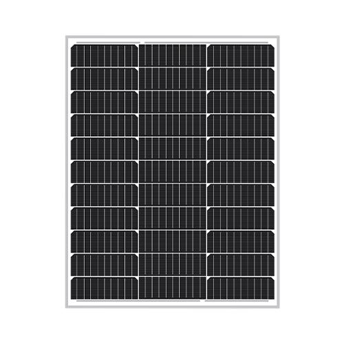 SLD Tech ST-65P-12 65Watt 33 Cells 12VDC BoW Monocrystalline 30mm Silver Frame Solar Panel