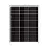 SLD Tech ST-65Q-12Y 65Watt 30 Cells 12VDC White Backsheet Monocrystalline 30mm Silver Frame Solar Panel