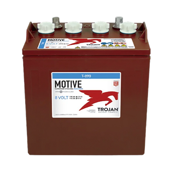 Trojan Motive T-890 190Ah 8VDC Group GC8 Signature Deep-Cycle Flooded Battery