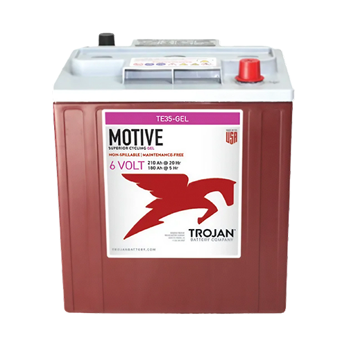 Trojan Motive TE35-GEL 210Ah 6VDC Group DIM Deep-Cycle Gel Battery