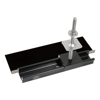 ProSolar TileTrac TT-18-T4-BULK 4-inch Stainless Steel Flashing For Curved Tile Roof w/ Subflashing (Box of 18 Units)