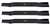 Complete Set of 5ft Finishing/Grooming Mower Blades for Befco Mower BEFCO 6641 BEEFCO FINISHING MOWERS  6641