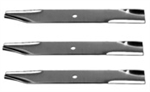 SET OF 3 GRAVELY BLADES 17" X 5/8"