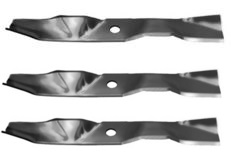 ROTARY 11139-LOT OF 3-USA BLADES, EXMARK 103-0301-S, 3 FOR 60" CUT-MULCHER BLADE