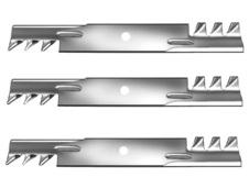 SET OF (3) 17 7/8" COMMERCIAL MULCHING BLADES