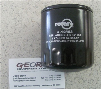 Oil Filter - Kohler 52-050-02 and Briggs 491056S