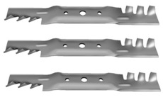 SET OF 3 JOHN DEERE 17 X 0.675" COMMERCIAL MULCHER BLADES