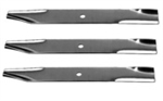 SET OF 3 GRAVELY BLADES 20-1/2"X 5/8"
