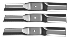 3 USA MADE REPL. BLADES- HUSTLER 767111- FITS EXCEL 48" SHORT CUT-HEAVY DUTY