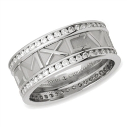 Numeros™ Diamond Eternity - Platinum