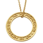 Loop Pendant-14K Yellow or White