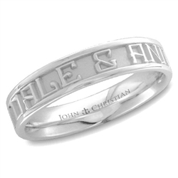 Medium Expres™ Ring - Platinum