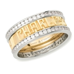 Expres™ Diamond Eternity Band - 18K/Platinum Two-Tone