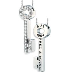 Hidden Treasures™ Diamond Key - Platinum