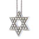 Hidden Treasures™ Diamond Star-of-David - Platinum