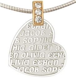 Mother's PageHeart Necklace