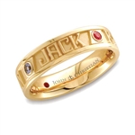 Medium Continuous Life™ Mothers Ring - 14K Yellow or White
