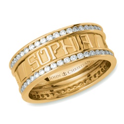 Continuous Life™ Diamond Eternity Band - 14K Single or Two Tone