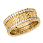 Continuous Life™ Diamond Eternity Band - 18K Yellow