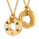 Continuous Life™ Wheel Pendant - 14K Yellow or White