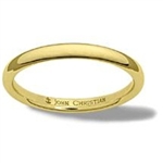 2.5mm Comfort-Fit Band - 18K Yellow