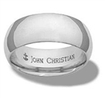 8.5mm Comfort-Fit Band Platinum