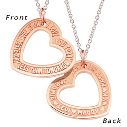 "I Love You More" Amulet Family Edition