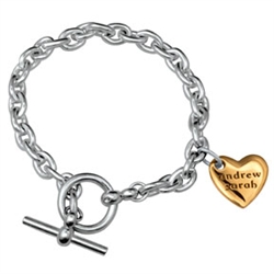 In My Heart Bracelet - 14K & Sterling