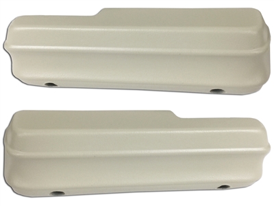 Auto Pro USA , Ford , Mustang , 1971 , 1972 , 1973 , White , Arm Rest , Reproduction , Pair , Left , Right , Factory Style , Replacement ,