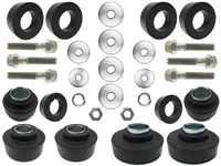 1967 - 1972 GM Body Mount Kit, Rubber & Hardware