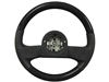 1984-89 C4 Corvette Leather/Black Ash Steering Wheel, OE# 9768988 / 17983971