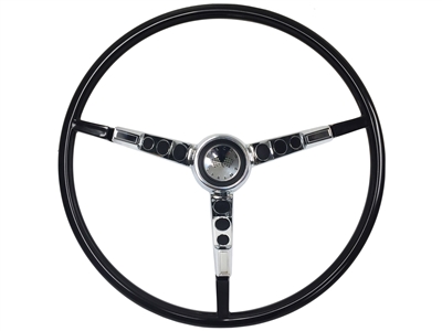 1963-64 Ford Falcon Black Steering Wheel Kit