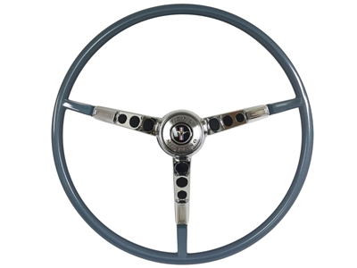 1964.5 Ford Mustang Blue Steering Wheel Kit