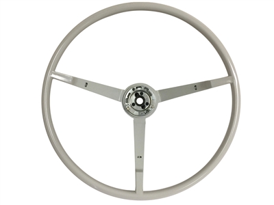 1965-66 Ford Reproduction White Steering Wheel