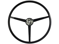 1967 Ford Mustang Reproduction Black Steering Wheel